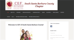 Desktop Screenshot of cefsantabarbara.org