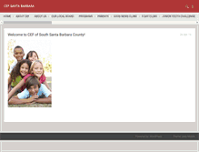 Tablet Screenshot of cefsantabarbara.org